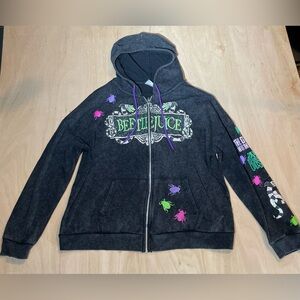 Women’s Beetlejuice Zip Up Jacket